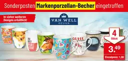 Zimmermann VAN WELL Markenporzellan-Becher Angebot