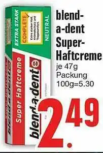 Edeka Blend-a-dent Super-haftcreme Angebot