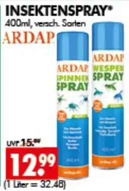 Wreesmann ARDAP INSEKTENSPRAY Angebot