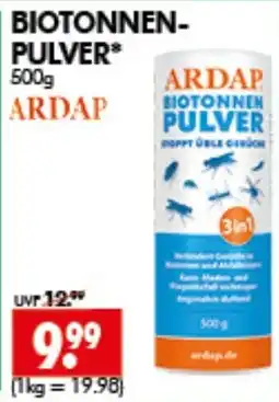 Wreesmann ARDAP BIOTONNEN-PULVER Angebot