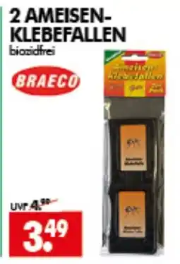 Wreesmann 2 AMEISEN-KLEBEFALLEN braeco Angebot