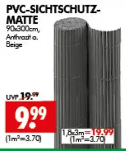 Wreesmann PVC-SICHTSCHUTZ-MATTE Angebot