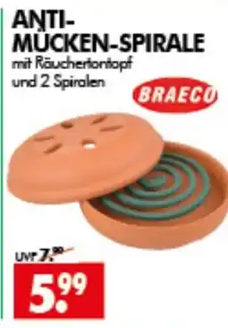 Wreesmann ANTI-MUCKEN-SPIRALE BRAECO Angebot