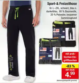 Zimmermann Sport-& Freizeithose Angebot