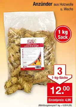 Zimmermann giRO Anzünder Angebot