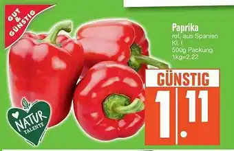 Edeka Paprika Gut & Günstig Angebot