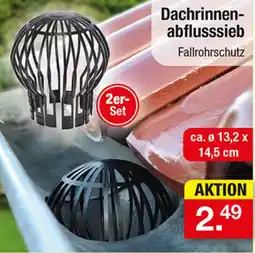 Zimmermann Dachrinnen-abflussssieb Fallrohrschutz Angebot