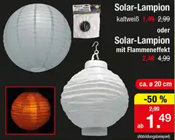 Zimmermann Solar-Lampion Angebot