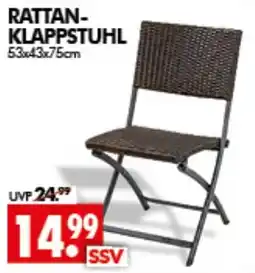 Wreesmann RATTAN-KLAPPSTUHL Angebot