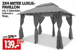 Wreesmann 3X4 METER LUXUS-PAVILLON Angebot