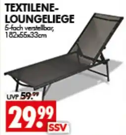 Wreesmann TEXTILENE-LOUNGELIEGE Angebot