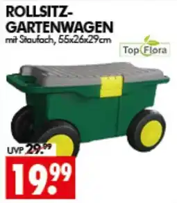 Wreesmann ROLLSITZ-GARTENWAGEN Top Flora Angebot