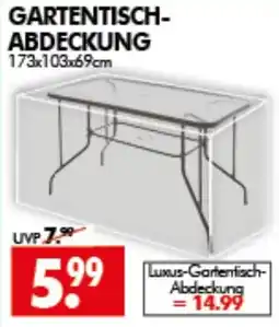 Wreesmann LUXUS-GARTENTISCH-ABDECKUNG Angebot
