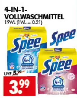Wreesmann Spee 4-IN-1-Vollwaschmittel Angebot