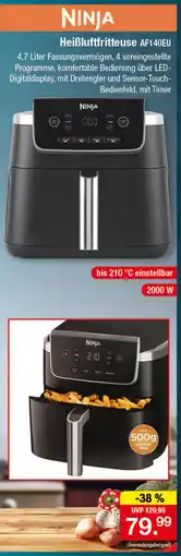 Zimmermann NINJA Heißluftfritteuse AF140EU Angebot