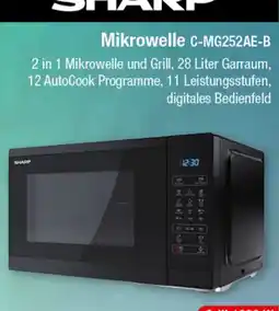 Zimmermann Mikrowelle C-MG252AE-B Angebot