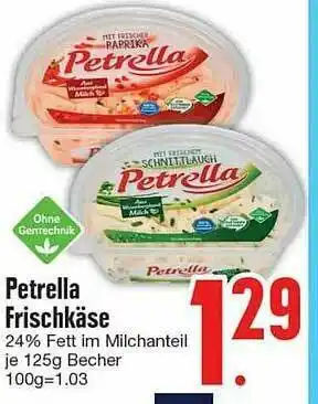 Edeka Petrella Frischkäse Angebot