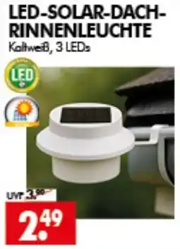 Wreesmann LED-SOLAR-DACH-RINNENLEUCHTE Angebot