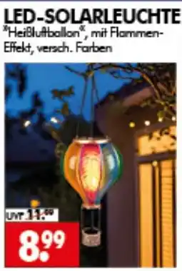 Wreesmann LED-SOLARLEUCHTE "Heißluftballon" Angebot