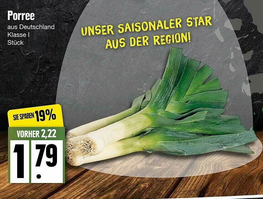 Porree Angebot bei Edeka