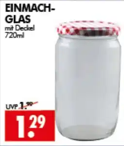Wreesmann EINMACHGLAS mit Deckel Angebot