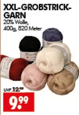 Wreesmann XXL-GROBSTRICK-GARN Angebot