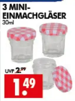 Wreesmann 3 MINI-EINMACHGLÄSER Angebot