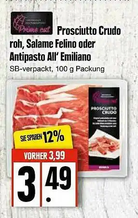 Edeka Prosciutto Crudo Roh, Salame Felino Oder Antipasto All's Emiliano Angebot