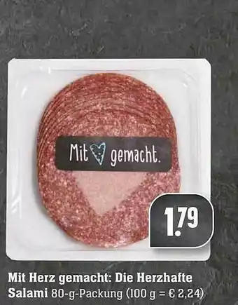 Edeka Mit Herz Gemacht: Die Herzhafte Salami Angebot