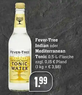 Edeka Fever-tree Indian Oder Mediterranean Tonic Angebot