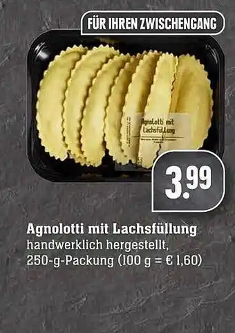 Scheck-in-Center Agnolotti mit Lachsfüllung Angebot