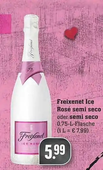 Edeka Freixenet Ice Rosé Semi Angebot