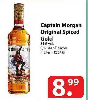 Famila Nord Ost Captain Morgan Original Spiced Gold Angebot