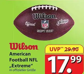 Famila Nord Ost Wilson American Football Nfl „extreme“ Angebot