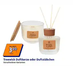 Action Treewick Duftkerze oder Duftstäbchen Angebot