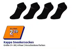 Action Kappa Sneakersocken Angebot