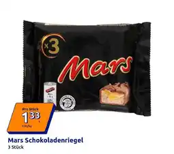 Action Mars Schokoladenriegel Angebot