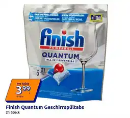 Action Finish Quantum Geschirrspültabs Angebot