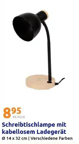 Action Schreibtischlampe mit kabellosem Ladegerät Angebot