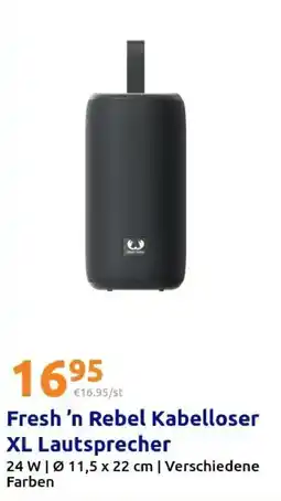 Action Fresh 'n Rebel Kabelloser XL Lautsprecher Angebot