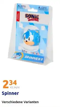 Action Sonic the Hedgehog Spinner Angebot