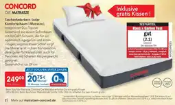 Matratzen Concord CONCORD DIE MATRATZE Angebot