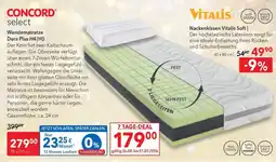 Matratzen Concord CONCORD select Wendematratze Dura Plus H4|H5 Angebot