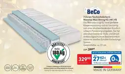 Matratzen Concord BeCo 7-Zonen Taschenfederkern-Matratze Maxi Strong H3 | H4 | H5 Angebot