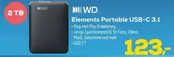 Euronics WD Elements Portable USB-C 3.1 Angebot