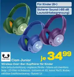 Euronics Clam Junior Wireless Over-Ear-Kopfhörer für Kinder Angebot