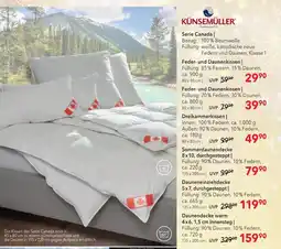 Matratzen Concord KÜNSEMÜLLER Serie Canada Angebot