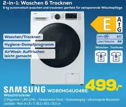 Euronics SAMSUNG WD80HG4U04BE Waschtrockner Angebot