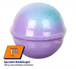 Action Sprudel-Badekugel Angebot