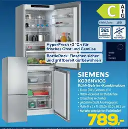 Euronics SIEMENS KG36NVICG Kühl-Gefrier-Kombination Angebot